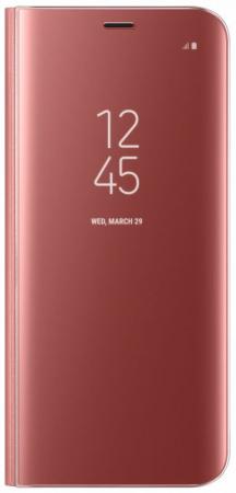 Чехол Samsung EF-ZG955CPEGRU для Samsung Galaxy S8+ Clear View Standing Cover розовый