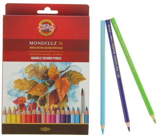 Набор цветных карандашей Koh-i-Noor Mondeluz 36 шт 175 мм 3719036001KZRU