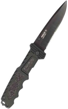 Нож ЗУБР Премиум Диверсант складной тактический лезвие для рубки 6ммх120мм 265мм 47717