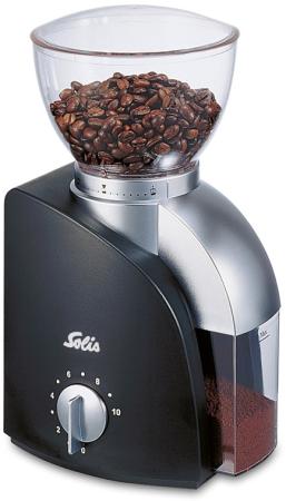 Кофемолка Solis Scala Coffee grinder 100 Вт черный