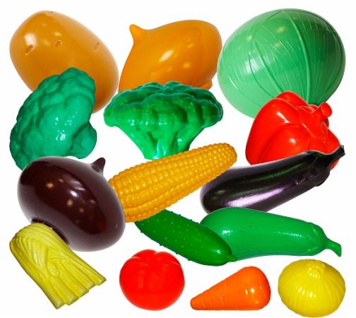 Игровой набор Плейдорадо Большой набор овощей