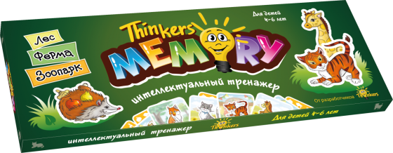 Настольная игра логическая THINKERS Memory