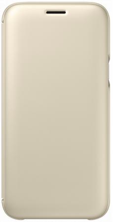Чехол Samsung EF-WJ530CFEGRU для Samsung Galaxy J5 2017 Wallet Cover золотистый