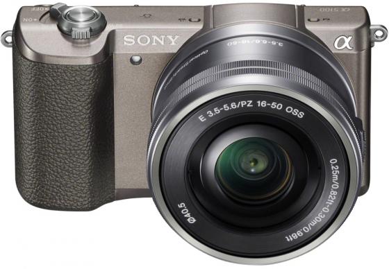 Фотоаппарат Sony Alpha A5100 24.3Mp бронзовый ILCE-5100LT