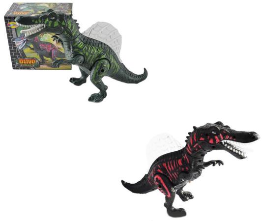 Интерактивная игрушка Shantou Gepai "Динозавр" от 3 лет разноцветный свет, звук, NY012-B