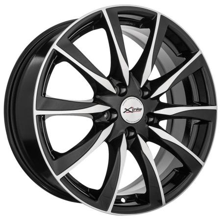 

Диск X'trike X-120 7xR17 5x114.3 мм ET45 BK/FP 71052