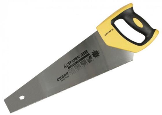 Ножовка Stayer Cobra Super Fiine по дереву мелкий зуб 1514-35