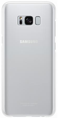 Чехол Samsung EF-QG955CSEGRU для Samsung Galaxy S8+ Clear Cover серебристый/прозрачный