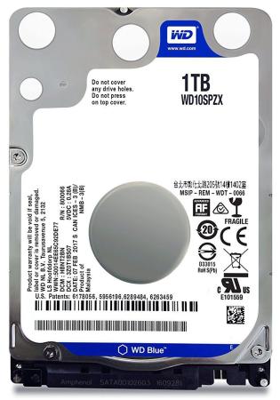 Жесткий диск для ноутбука 2.5" 1 Tb 5400 rpm 128 Mb Western Digital WD10SPZX SATA III 6 Gb/s