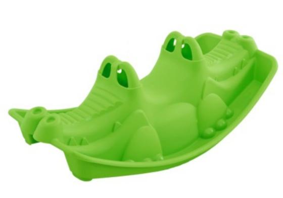 Качалка Paradiso Крокодил пластик от 1 года зеленый