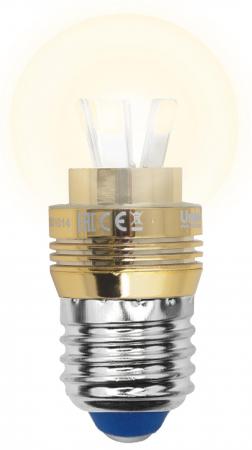 Лампа светодиодная (10063) E27 5W 3000K шар прозрачный LED-G45P-5W/WW/E27/CL ALC02GD