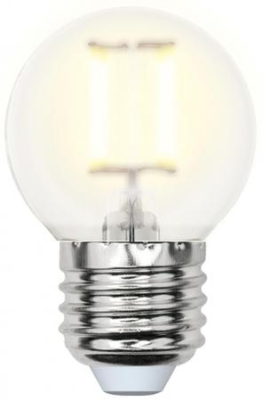 Лампа светодиодная шар Uniel Sky E27 6W 3000K (UL-00000302) LED-G45-6W/WW/E27/FR PLS02WH