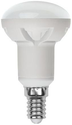 Лампа светодиодная рефлекторная Uniel UL-00000933 E14 6W 3000K LED-R50-6W/WW/E14/FR/DIM PLP01WH