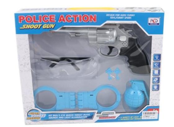 Игровой набор Shantou Gepai полиция 5 предметов