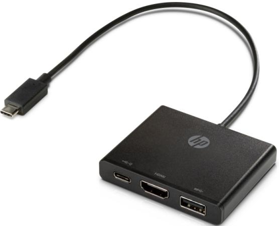 Переходник USB-C - HDMI/USB3.0/USB-C cons HP 1BG94AA