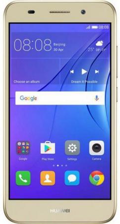 Смартфон Huawei Y3 2017 золотистый 5" 8 Гб Wi-Fi GPS 3G CR0-U00