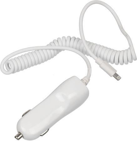 Автомобильное зарядное устройство Wiiix CH-U2-8 2.1A 8-pin Lightning белый