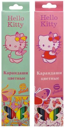 Набор цветных карандашей Action! "Hello Kitty" 6 шт