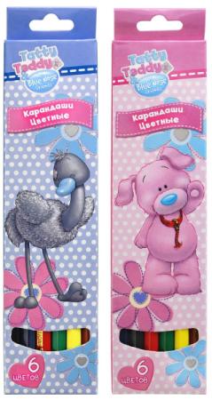 

Набор цветных карандашей Action! "Tatty Teddy and Blue Nose Friends" 6 шт в ассортименте BNF-ACP105-6