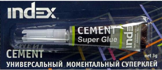 Клей моментальный Index Cement 3 гр. ISG0103