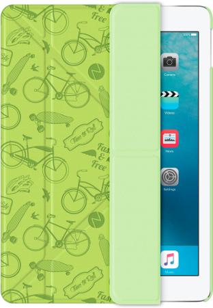 Чехол Deppa Wallet Onzo 88022 для iPad Air 2 зеленый рисунок