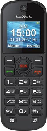 TEXET TM-B320 мобильный телефон цвет черный