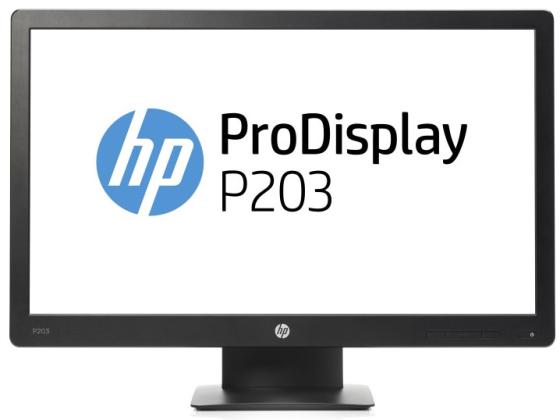 Монитор 20" HP ProDisplay P203 черный TN 1600x900 250 cd/m^2 5 ms DisplayPort VGA X7R53AA