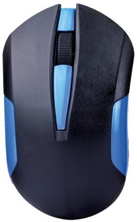 Мышь беспроводная Perfeo SONATA PF-153-WOP-B/BL чёрный синий USB