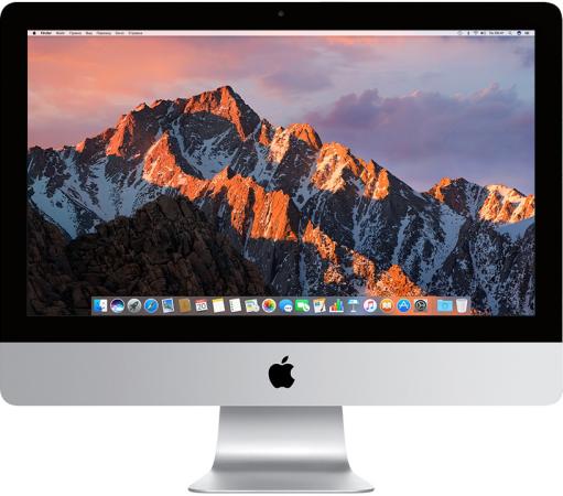 Моноблок 21.5" Apple iMac 4096 x 2304 Intel Core i5-7400 16Gb 1Tb AMD Radeon Pro 555 2048 Мб macOS серебристый Z0TK0014P, Z0TK/2