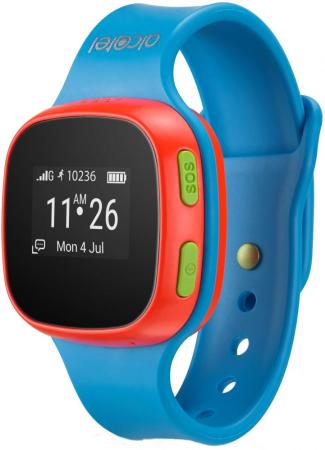 Смарт-часы Alcatel Move Time Track&Talk SW10 красно-синий
