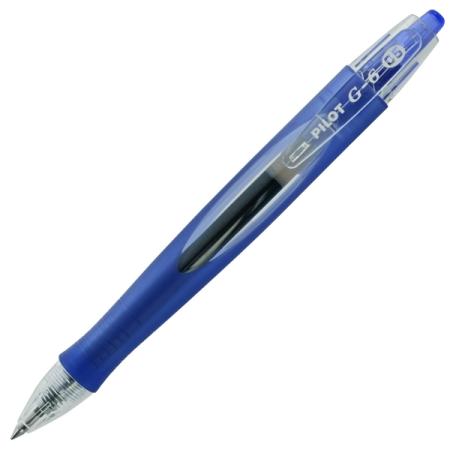 Гелевая ручка автоматическая Pilot G-6 синий 0.5 мм BL-G6-5-L
