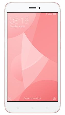 Смартфон Xiaomi Redmi 4X розовый 5" 16 Гб 3G Wi-Fi GPS LTE REDMI4XPK16GB