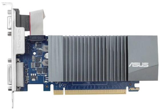 Видеокарта 1024Mb ASUS GeForce GT710 PCI-E 64bit GDDR5 DVI HDMI CRT HDCP GT710-SL-1GD5-BRK Retail