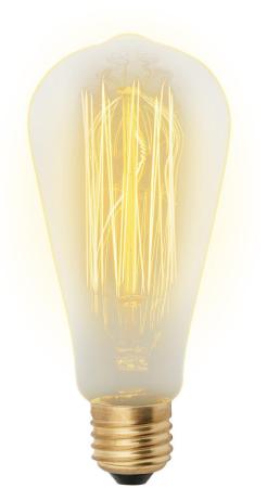 Лампа накаливания (UL-00000482) E27 60W груша золотистая IL-V-ST64-60/GOLDEN/E27 VW02