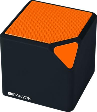 Портативная акустика Canyon CNE-CBTSP2 черный/оранжевый