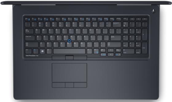 Ноутбук DELL Precision 7720 17.3" 1920x1080 Intel Core i7-6820HQ 2 Tb 256 Gb 16Gb nVidia Quadro M1200M 4096 Мб черный Windows 10 Professional 7720-8048