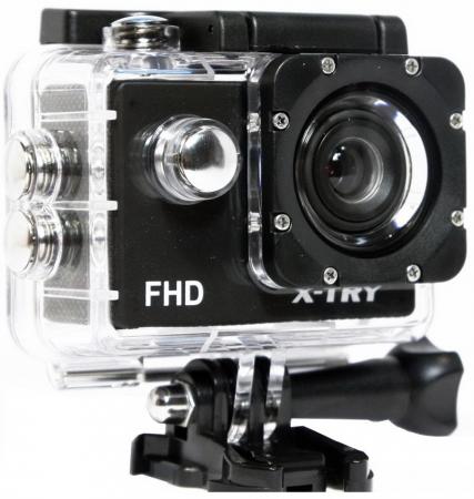 Экшн-камера X-TRY XTC110 черный поврежденная упаковка