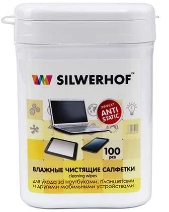 Чистящие салфетки Silwerhof Notebook Clean 100 шт 671203