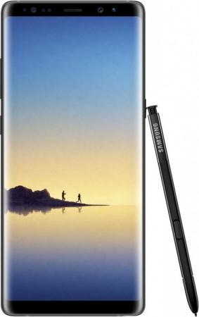 Смартфон Samsung Galaxy Note 8 черный бриллиант 6.3" 64 Гб NFC LTE Wi-Fi GPS 3G SM-N950FZKDSER