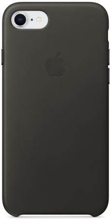 Накладка Apple "Leather Case" для iPhone 7 iPhone 8 угольно-серый MQHC2ZM/A