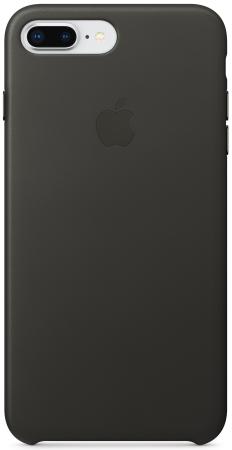 Накладка Apple "Leather Case" для iPhone 7 Plus iPhone 8 Plus угольно-серый MQHP2ZM/A