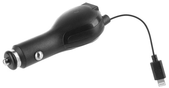 Автомобильное зарядное устройство Wiiix CH-U2-3B 2.1A microUSB 8-pin Lightning USB черный