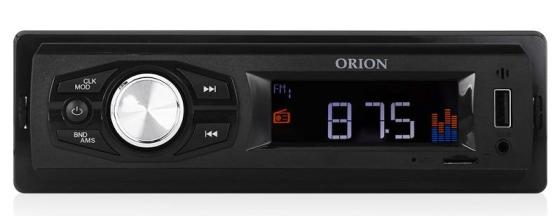 Автомагнитола Orion DHO-1100U USB MP3 FM 1DIN 4x40Вт черный
