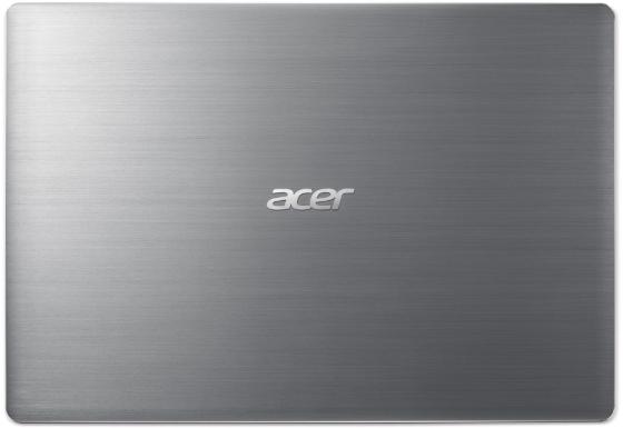 Ноутбук Acer Aspire Swift SF314-52G-87DE 14&quot; 1920x1080 Intel Core i7-8550U 256 Gb 8Gb nVidia GeForce MX150 2048 Мб серебристый Linux NX.GQUER.003