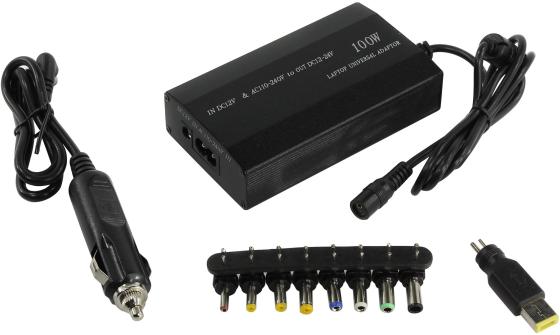 

Блок питания для ноутбука Orient PU-MC100W 9 переходников 100Вт