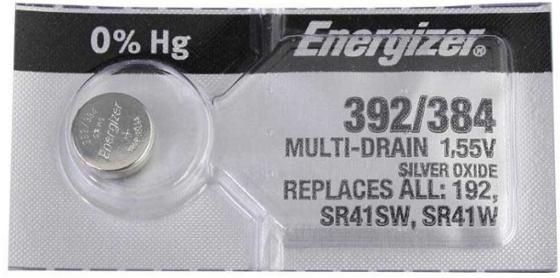 Батарейка Energizer Silver Oxide 392/384 1шт 634976