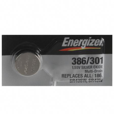 Батарейка Energizer Silver Oxide 386/301 1шт 635707