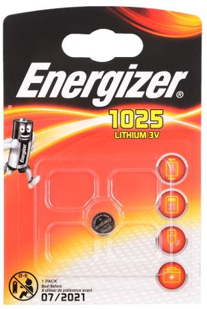 Батарейка Energizer Lithium CR1025 1шт 610380\E300163500\E300843701