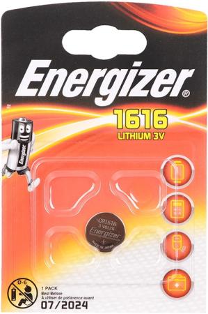 Батарейка Energizer Lithium CR1616 1шт E300163700/E300843901/611322