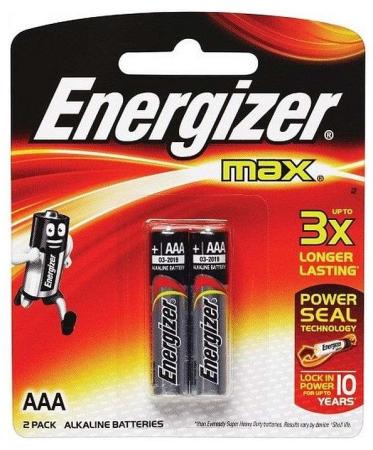 Батарейки Energizer Max AAA 2шт 300157200/E300157202